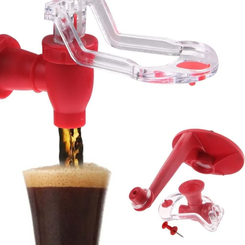 

1 Pcs Creative Soda Coke Juice Tap Saver Upside Down Drinking Water Fizz Dispenser Bottles Drinking Machines for Party Home Bar