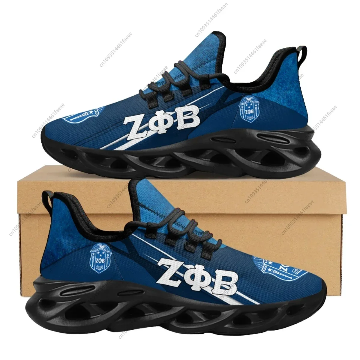 Женская обувь на платформе с логотипом Zeta Phi Beta заказ повседневные уличные