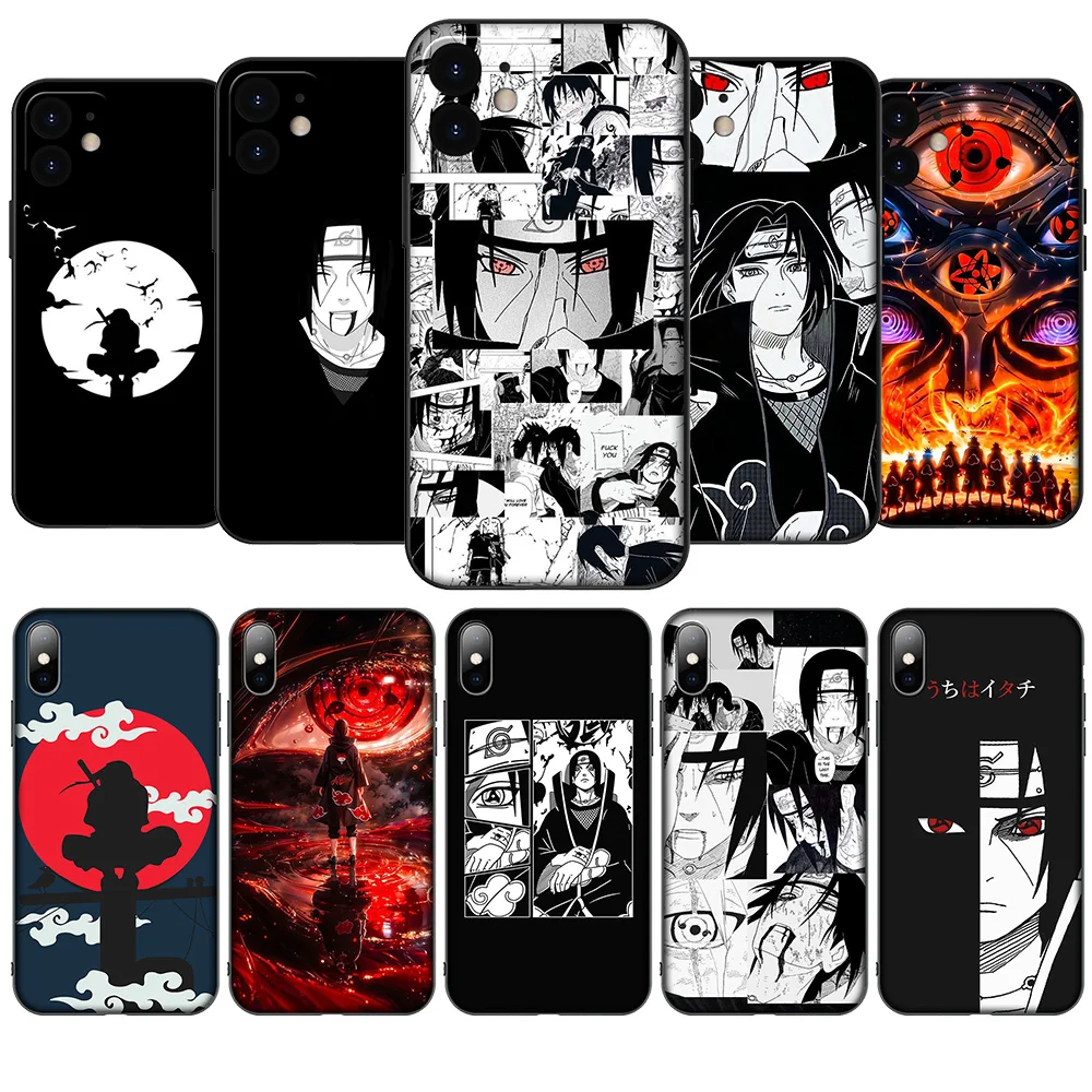 HA4 Akatsukis Itachis Uchihas Soft Case for Samsung Galaxy A15 S10E S9 S8 S7 Note 20 10 9 8 Plus Lite