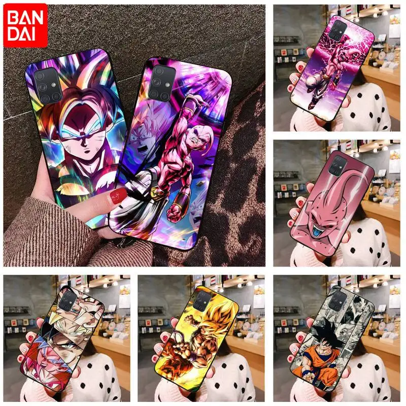 

Dragon Ball Goku Majin Buu Phone Case For Samsung Galaxy A52 A21S A02S A12 A31 A81 A10 A30 A32 A50 A80 A71 A51 5G