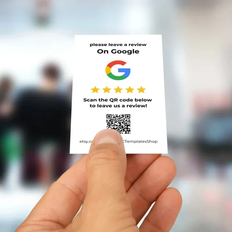 Панель с QR-кодом Google обзоры код сканирования в социальных сетях добавьте ваших