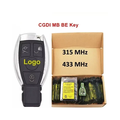 Оригинальный ключ CGDI MB CG BE 315 МГц/433 МГц для Mercedes Benz работает с программатором CGDI MB поддерживает все FBS3 и автоматическое восстановление