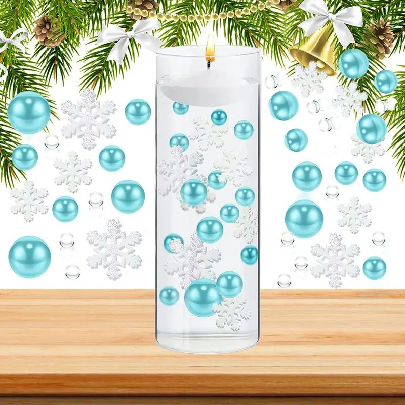 

Floating Christmas Decorations For Vases Floating Pearls For Vases Filler Candy Cane Christmas Vase Filler For Home Holiday Part