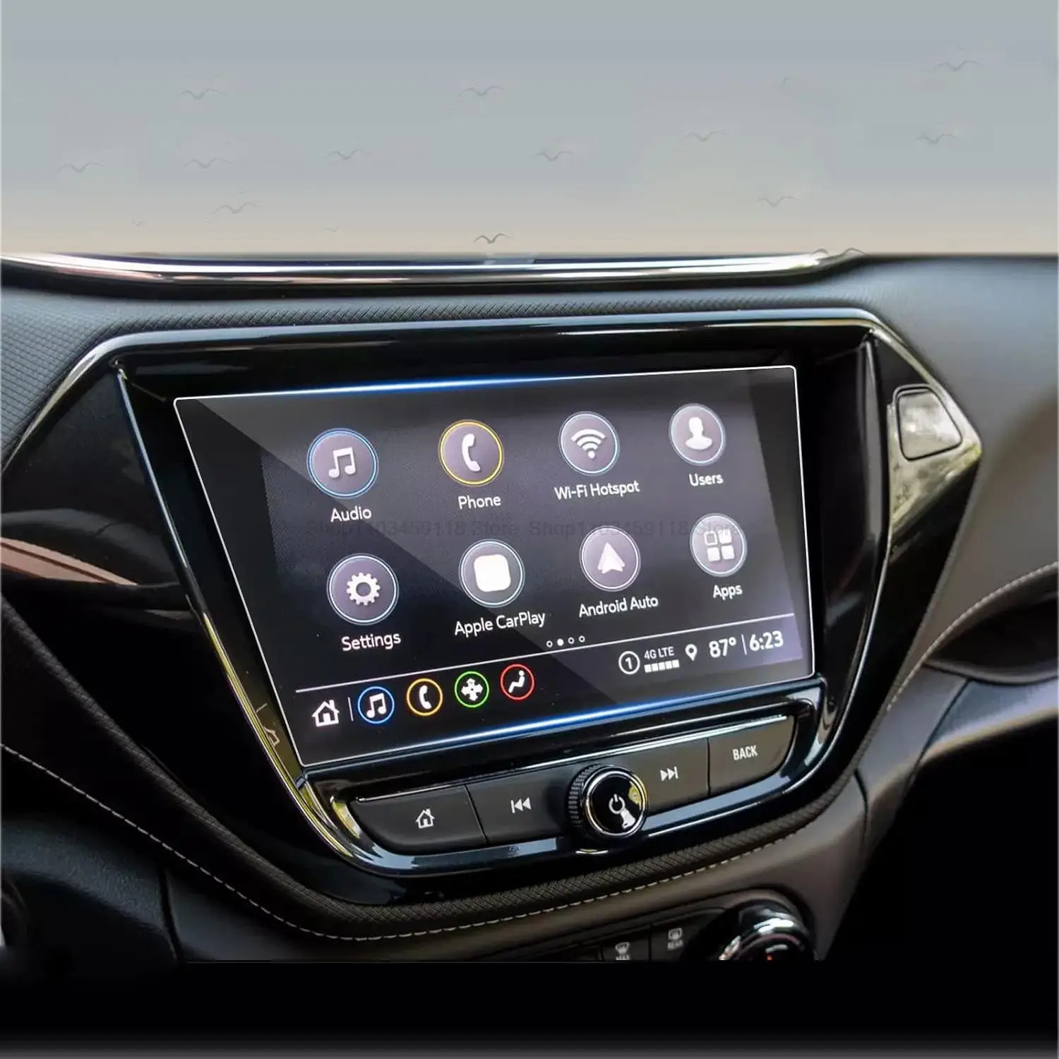 

Защитная пленка из закаленного стекла для Chevrolet Trailblazer 2021 2022 2023, автомобильный радиоприемник, навигация, GPS, аксессуары против царапин