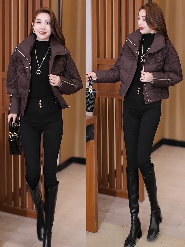 Корейская модная однотонная верхняя одежда в стиле вестерн 2024 осень и зима новый