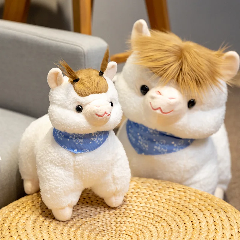 

Кукла альпака разнообразная Кукла альпака милая маленькая шерстяная плюшевая игрушка креативная мультяшная Кукла подушка для сна для детей