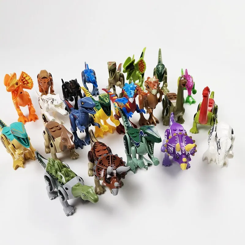 Парк Юрского периода Динозавр мир эхо Рекс тираннозавр Indominus синие фигурки