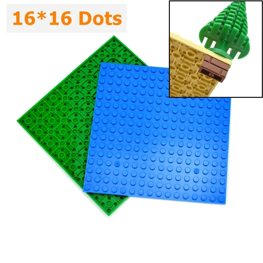 Строительные блоки сделай сам 16*16 точек сборка строительные игрушки