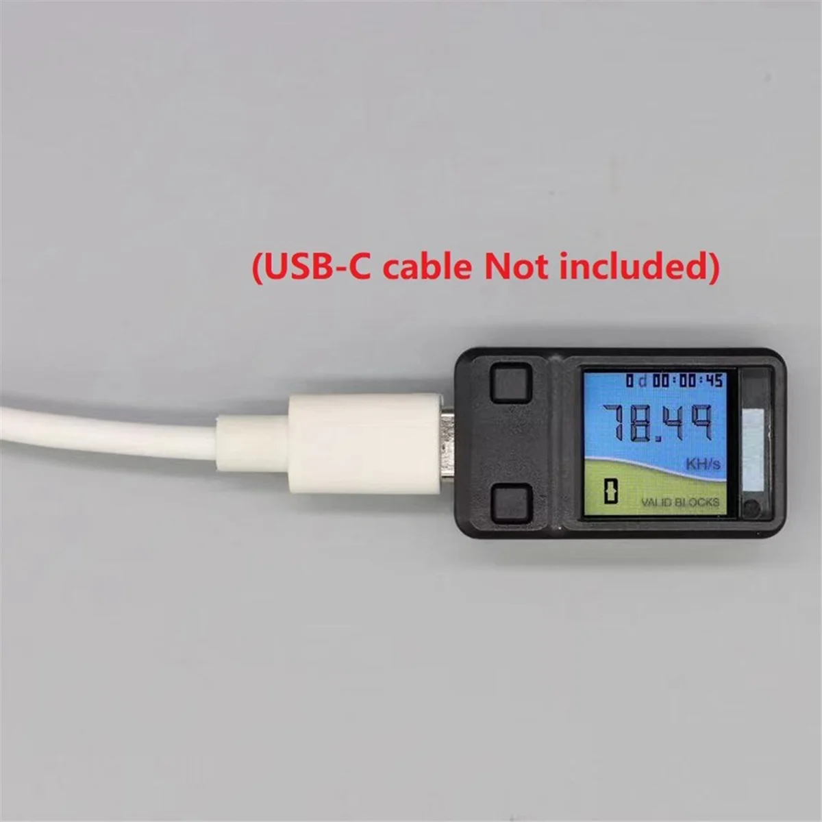 Nerd Miner Mini V2.0 T-QT Pro Хешрейт 78K/S с корпусом BTC Crypto Solo Lottery Nerdminer