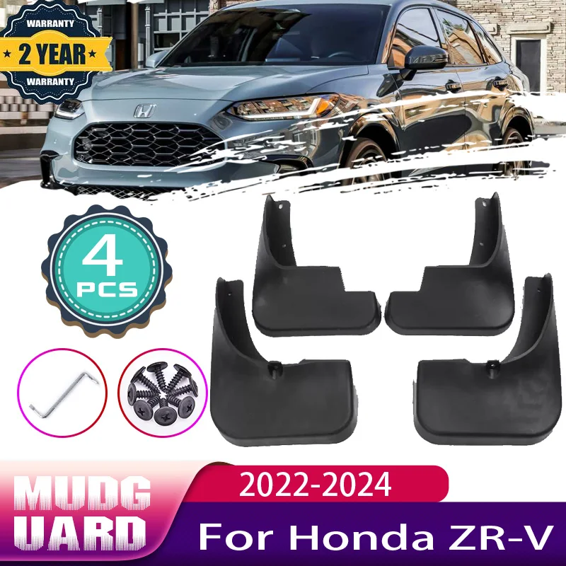 

4pcs Car Mudguards Mud Flaps For Honda CR-V CRV Breeze 2022 2023 2024 Mudguard Mud Splash Guards Fender Mudflaps Car Accessories