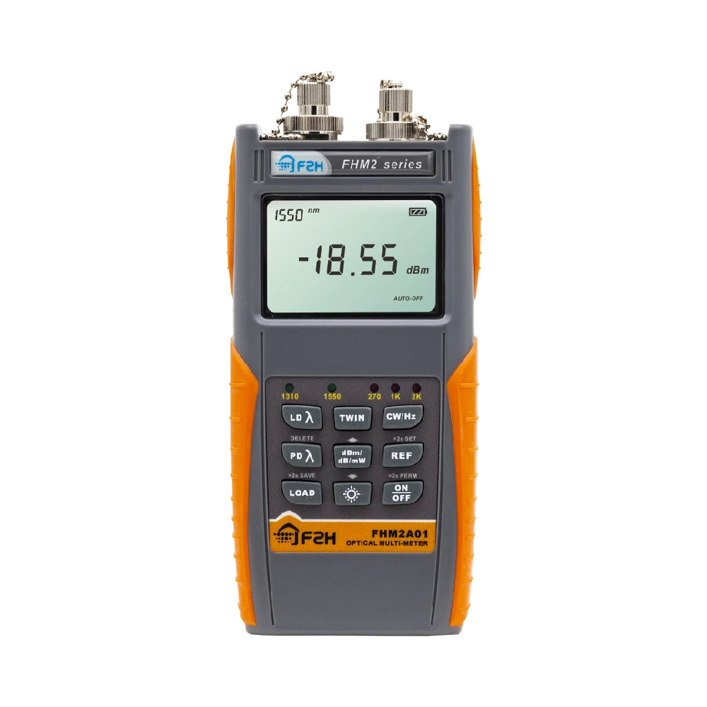 

[Grandway Original] FHM-2A01 Fiber Optical Multimeter, Power Meter and Light Source in ONE , Fiber Optical Loss Tester