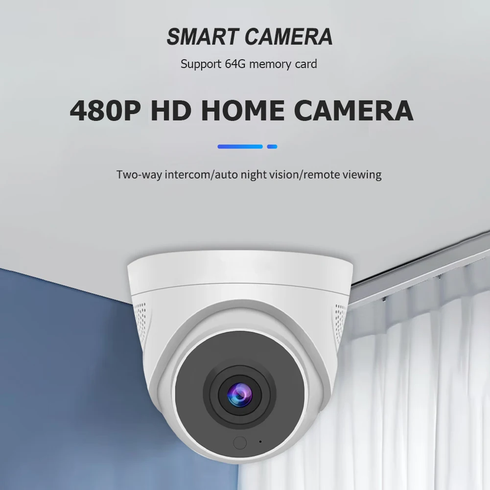 

IP-камера видеонаблюдения HD с дуплексным аудио и поддержкой Wi-Fi