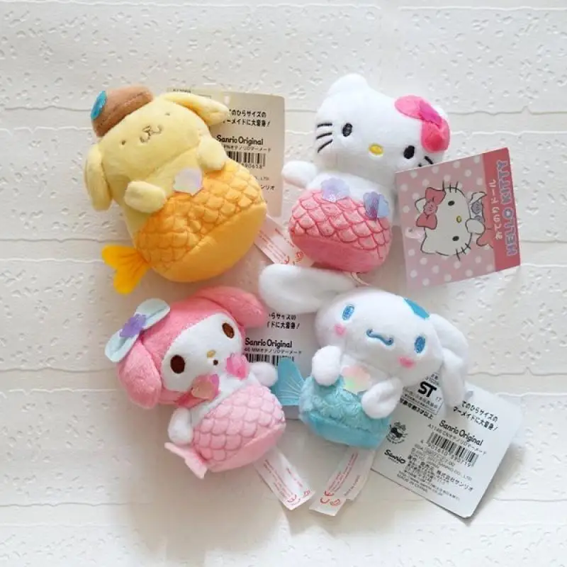 

Sanrio Kawaii Hello Kitty Melody Cinnamoroll плюшевая игрушка автомобильные аксессуары интерьерное украшение Настольная мебель Рождественский подарок