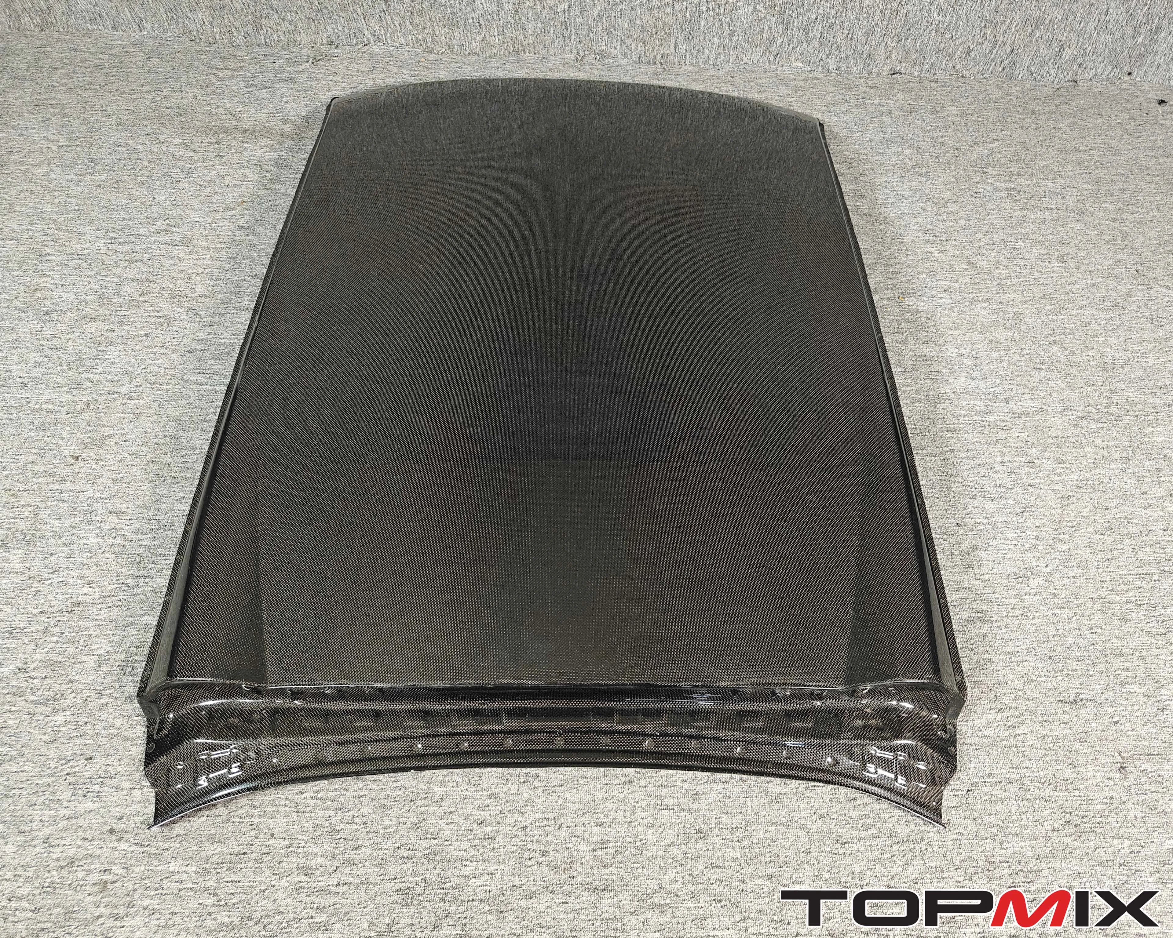 Твердая крыша из настоящего углеродного волокна подходит для Honda 2018 Civic Type-R FK7/FK8