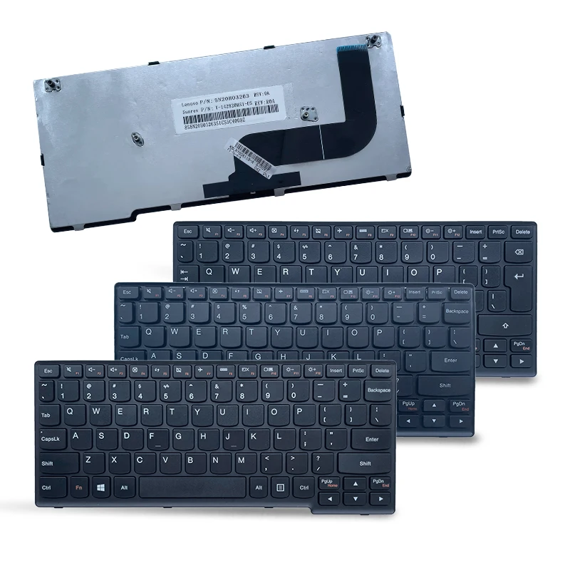 

UK/US Keyboard for Lenovo Ideapad S210 S215 S215T 25210801 mp-12u13us-686 25210849 Layout Laptop / Notebook QWERTY