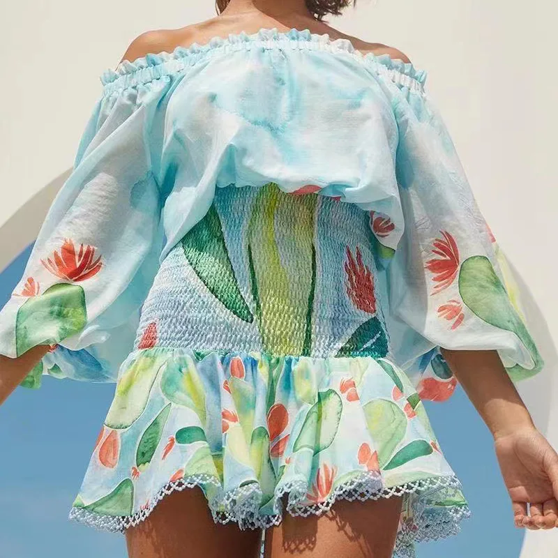 

Elegant Dresses For Women 2022 Summer Female Luxury Designer Festival Clothing High Quality Fashion Brand Birthday Party Outfits