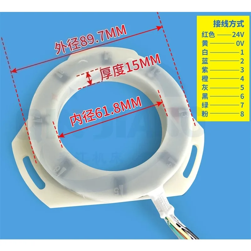Фото HAK31080-6 HAK31080-8 6-8-позиционная многофункциональная инструментальная револьверная головка для токарного станка с ЧПУ, аксессуары для обработки №3