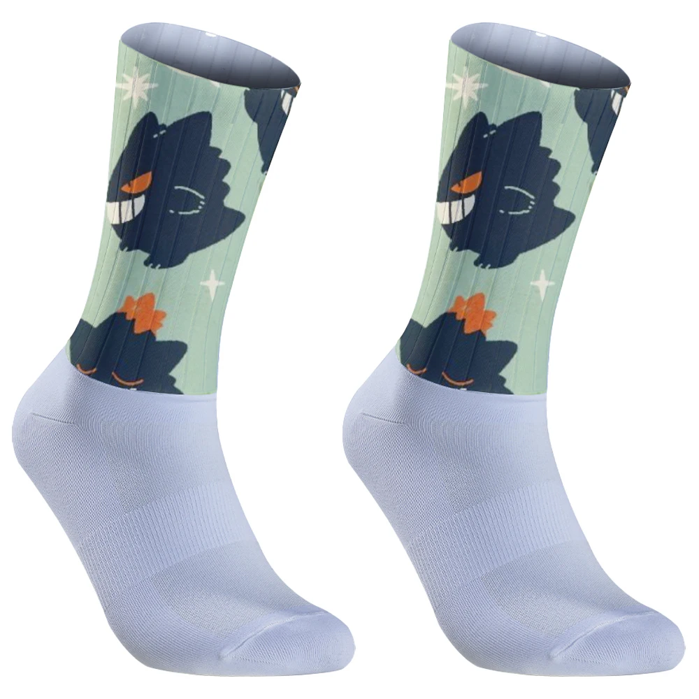 Нескользящие спортивные футбольные износостойкие велосипедные носки с