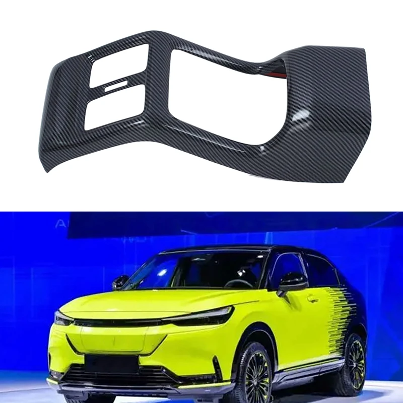 Для Honda E:NS1 ENS1 2022 углеродное волокно ABS задняя крышка воздуховыпускного отверстия