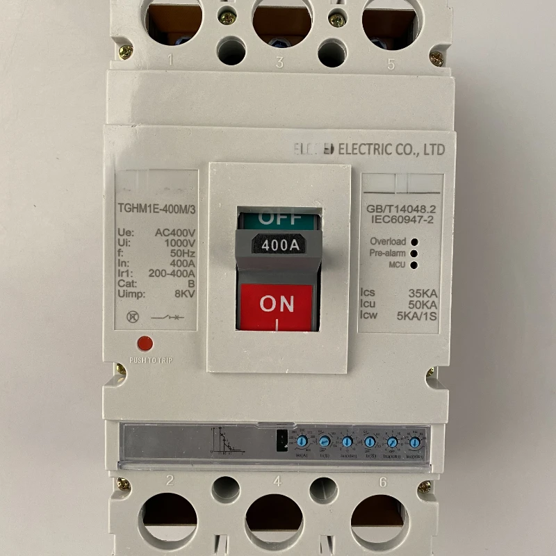 

Professional Manufacturer Electronic Moulded Case Circuit Breaker Adjustable MCCB 3P 400Amp