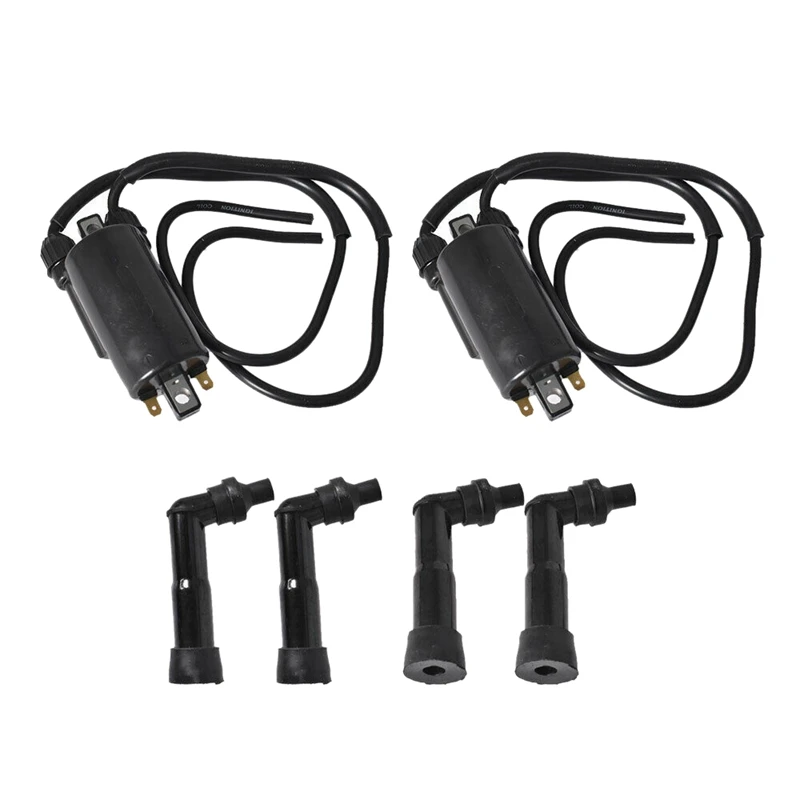 

For Honda CB650 CB650C CB650SC GL1100 GL1200 NEW Ignition Coils Caps And Wire 30500-422-003, 30700-MC8-000