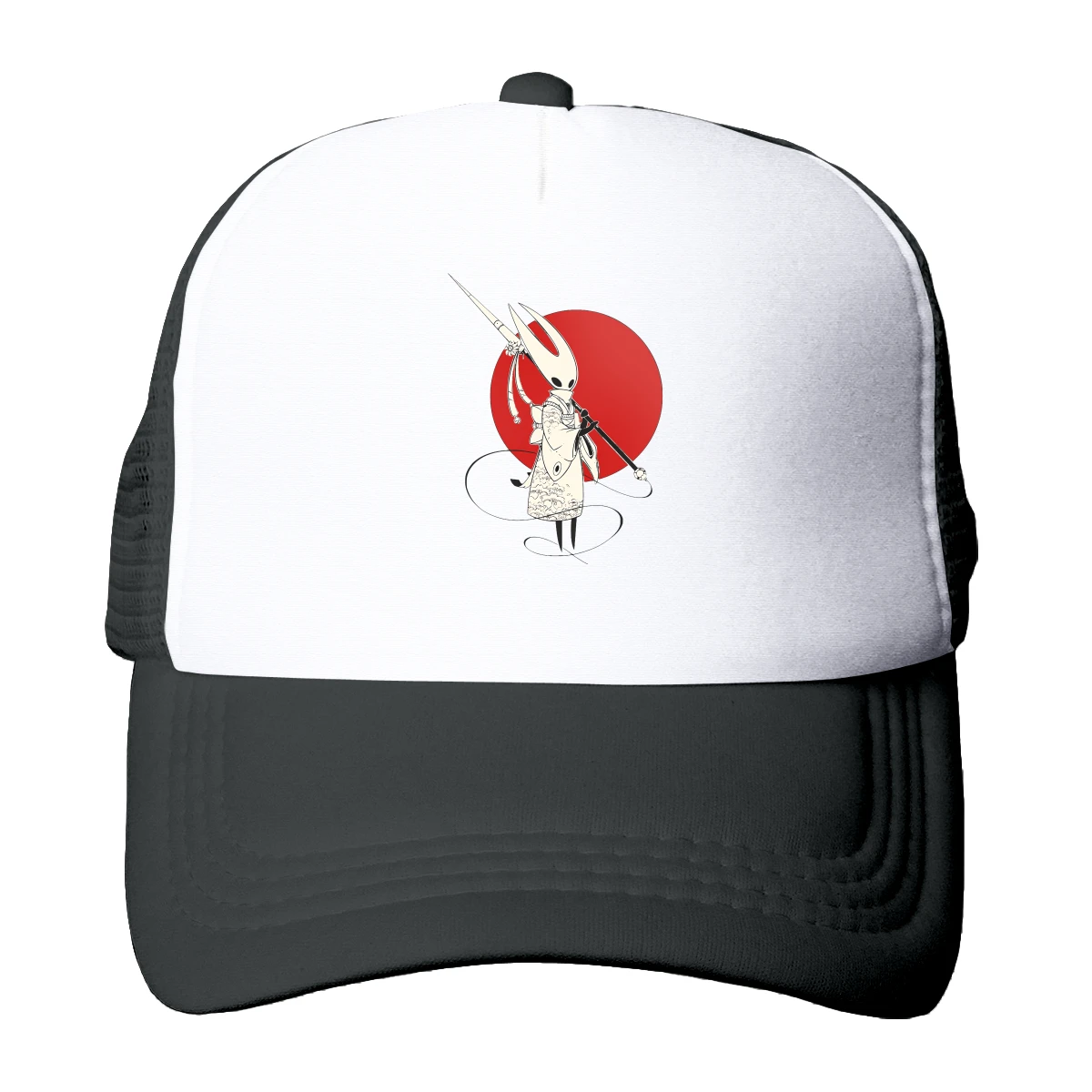 

Japanese Trucker Hats Hollow Knight Silksong Mesh Net Baseball Cap For Male Female Hip Hop Snapback Caps Streetwear