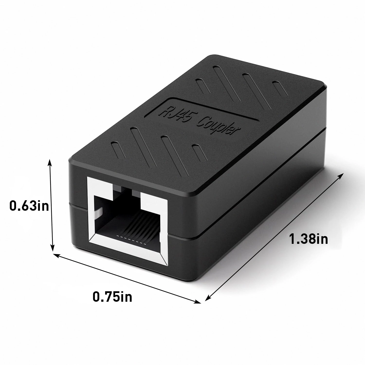 Фото Сетевой соединитель ZoeRax Gigabit RJ45 (1/5/10/30 шт.), удлинитель Ethernet Cat6/Cat5e/Cat5, адаптер для кабеля Ethernet, разъем LAN №5