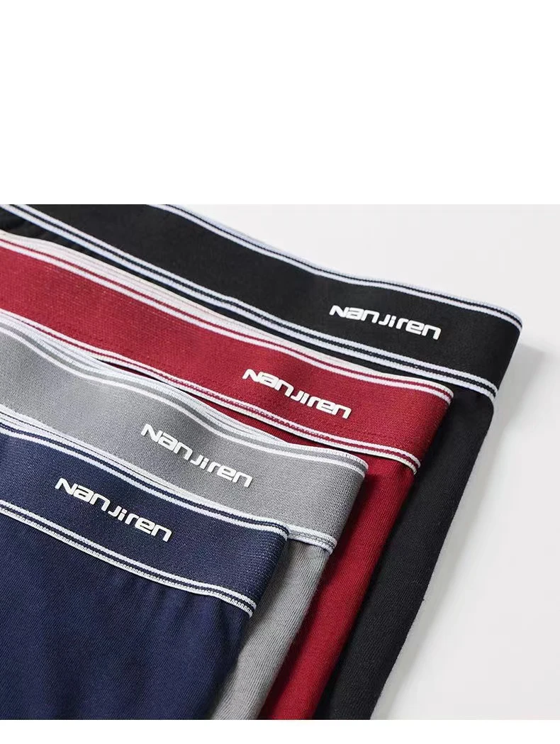 Boxer Men's Underwear Cotton Shorts Men's High-quality Cotton Underpants Fashion Loose Plus Size Men's Underwear Shorts L-5XL