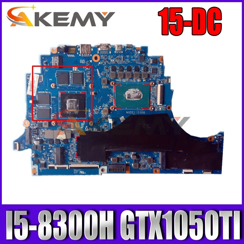 

Для ноутбука HP 15-DC, материнская плата, женская модель, DAG3DBMB8D0 с процессором SR3Z0 I5-8300H GTX1050TI 100%, хорошо работает