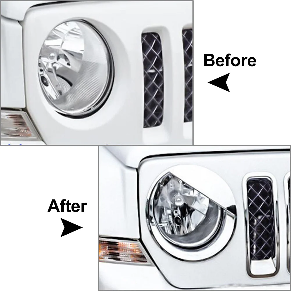 Передняя фара головного света для Jeep Patriot 2011 2012 2013 2014 2016 2017 1 пара