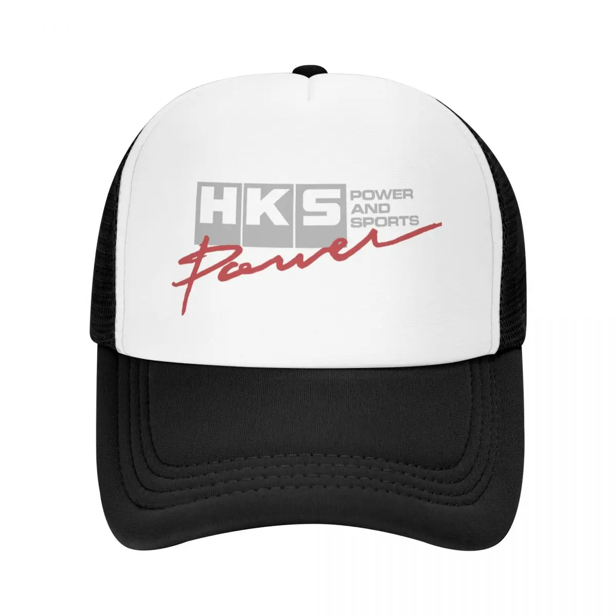 

Limited Hks Power And Sportser Performance Turbo Summer Classic Fashion Men's Hat Truck Driver Hip Hop Hat Women's Outdoor