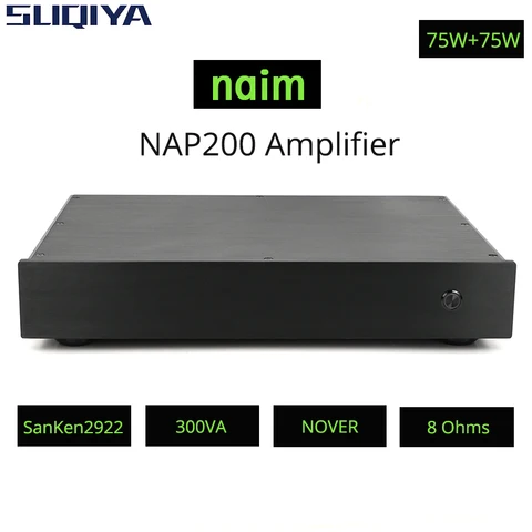 SUQIYA-абсолютно новый оригинальный Sanken 2922 Replica-Naim-NAP200 пост-этап усилитель мощности машина 75 Вт + 75 Вт