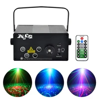 mini remote rgrb laser lights blue led stage lighting projector dj party xmas home professional lamp strobe luces lights l80rgrb
