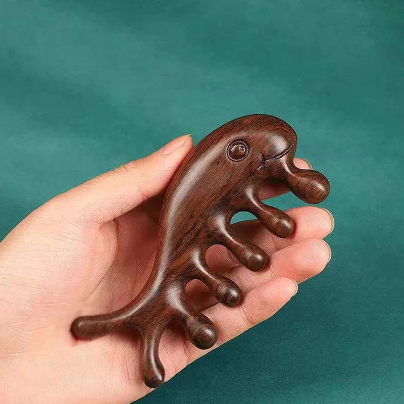 Массажная расческа HNKMP из сандала