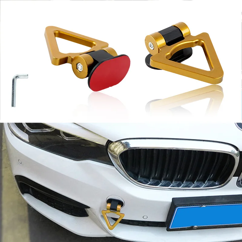 

Auto General ABS Bumper Trim Personality Tow Hook Car Modified Multi-color Tow Hook Racing Trim Tow Hook Wrench