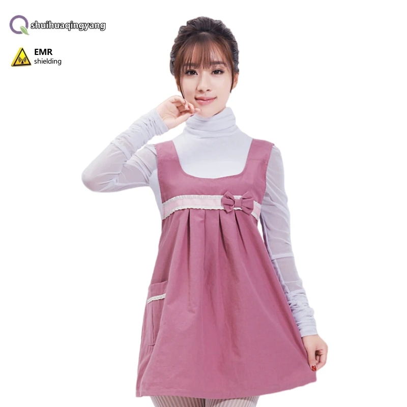 Рекомендуемая защита от жира одежда из металлического волокна платье для