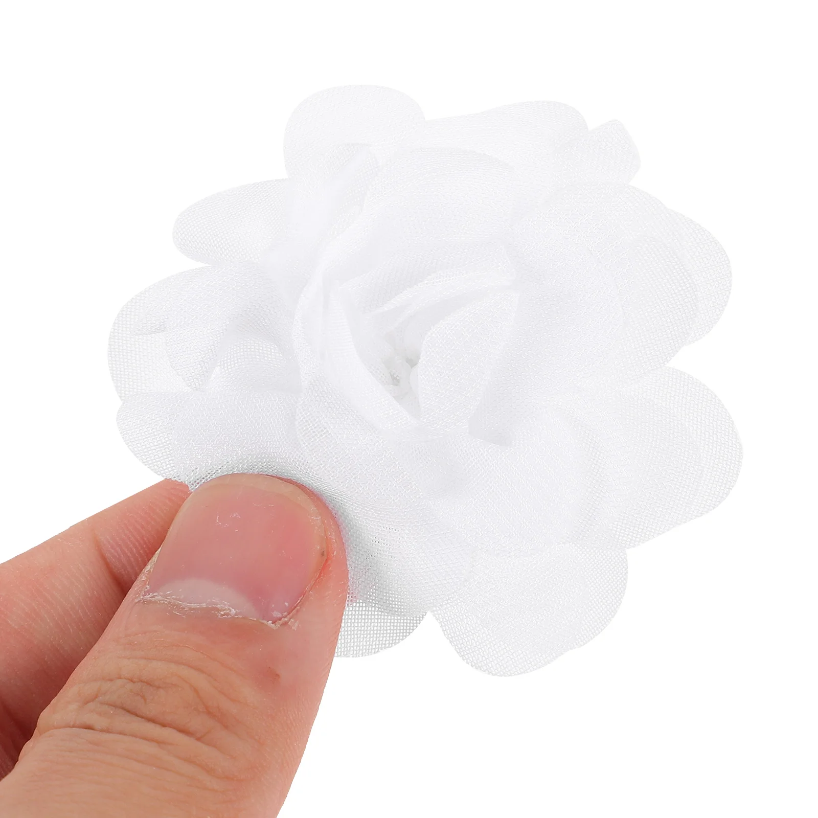 10 шт. аксессуары для волос с цветами головки искусственных цветов украшения