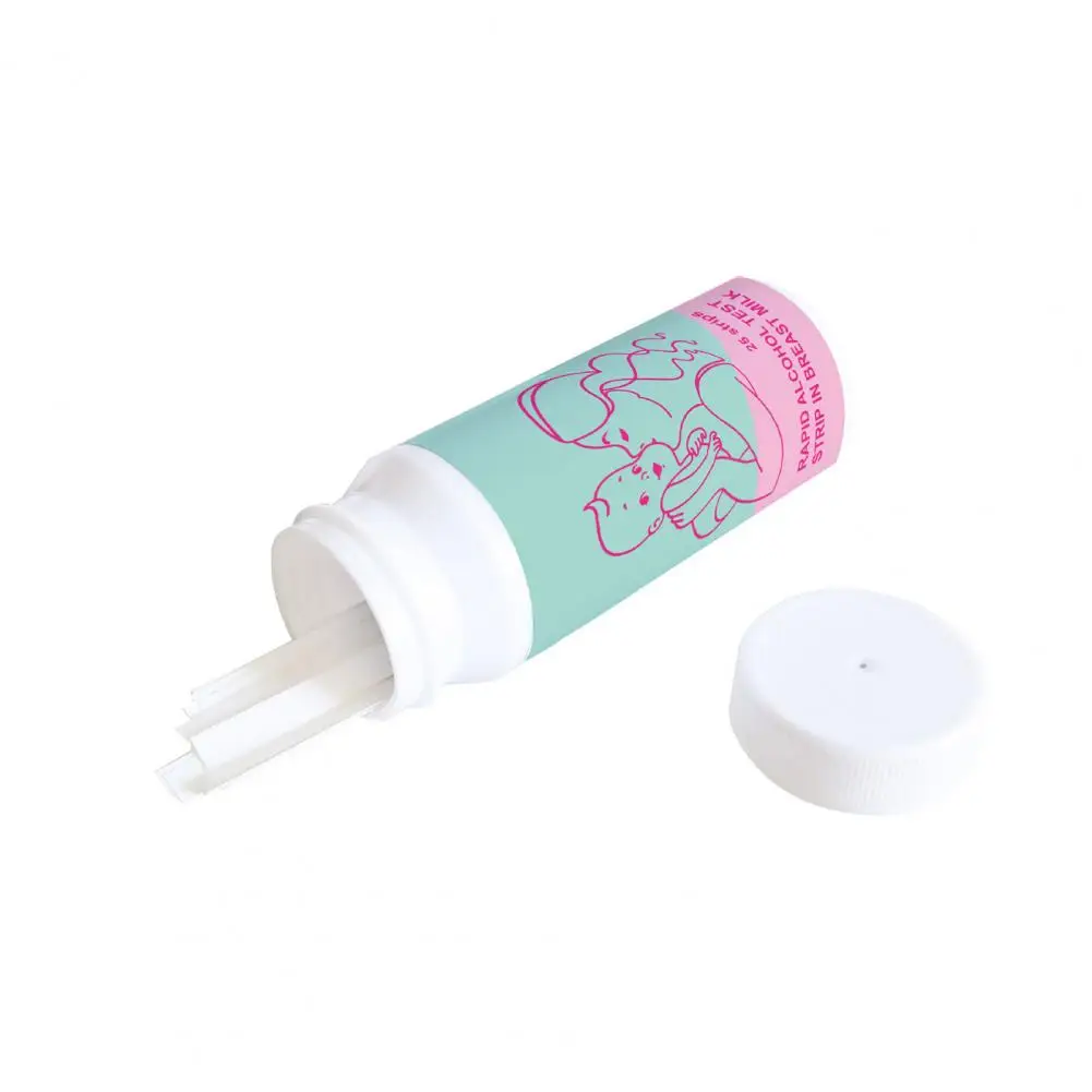 

Test Strip 25-Count Accurate High Sensitivity Precise Detection Lactation Milk Testing Safe Ingredients Quick Result Breastmilk