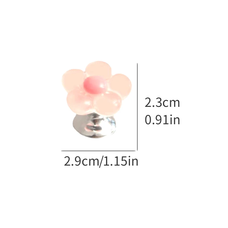 Самоклеящаяся Кнопка Для Унитаза Цветочной Формы Противоскользящий Чехол На