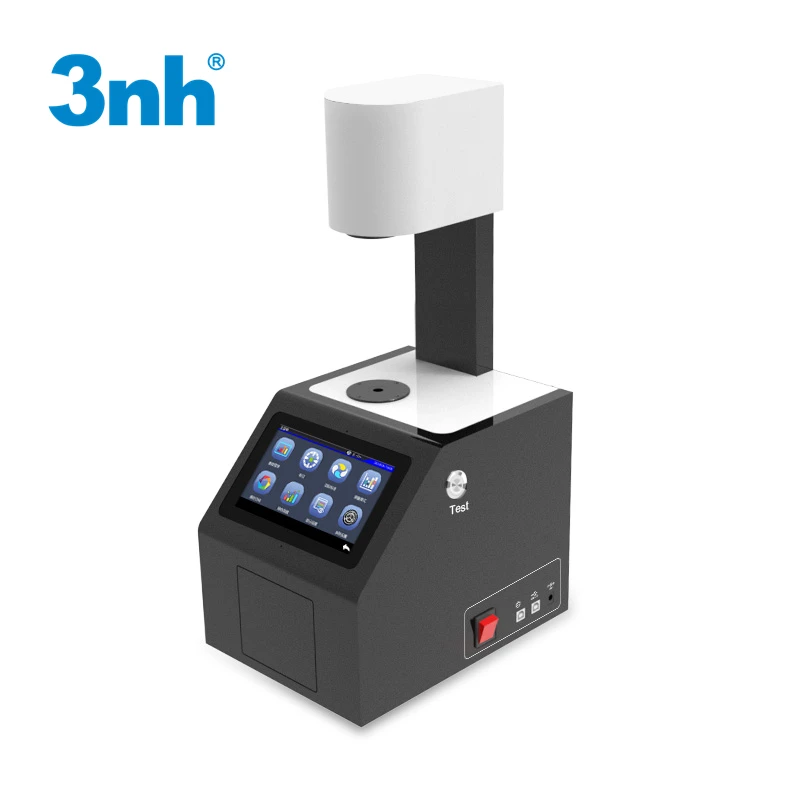 

3nh YH1102 с двумя тестовыми апертурами 20 мм и 8 мм, цифровой измеритель тумана для измерения тумана и коэффициента пропускания, стекло с тонкой пленкой