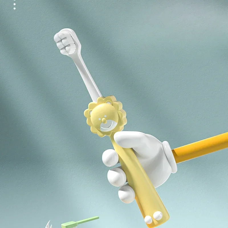 1 шт. Детская Мягкая зубная щётка Лев