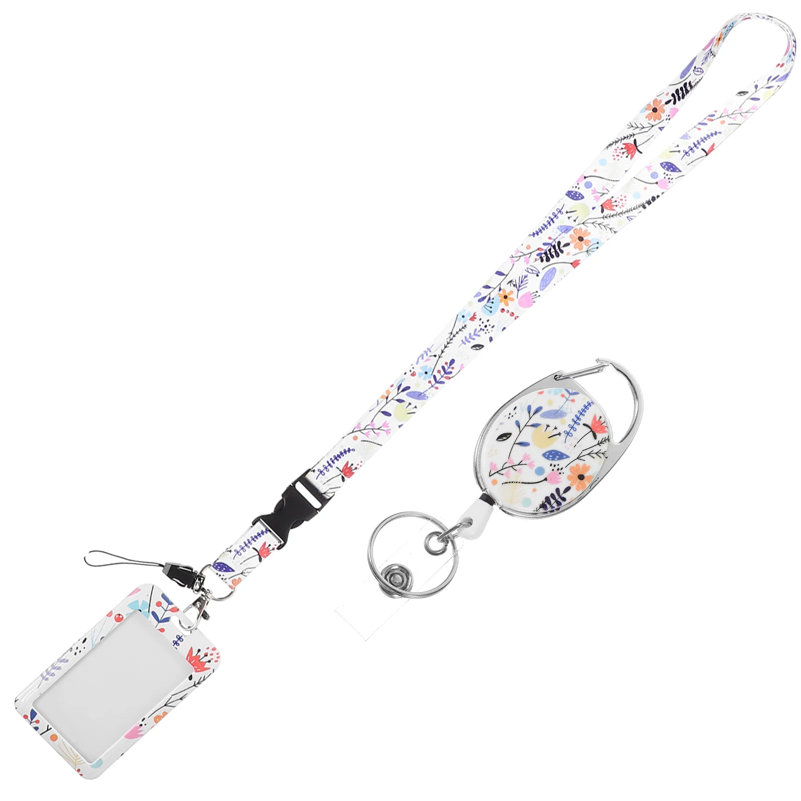 

Badge Holder Student Cards Sleeve Printing School Keeper Polyester Teacher Anti-scratch Case