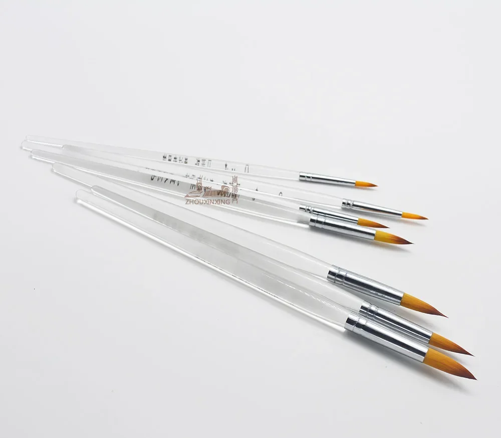 ZHOUXINXING постепенная смена цвета с круглой головкой высококачественная нейлоновая