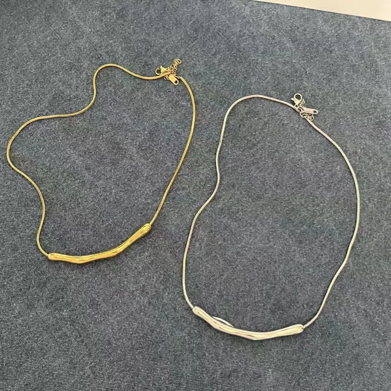 Цепочка из нержавеющей стали золотого цвета