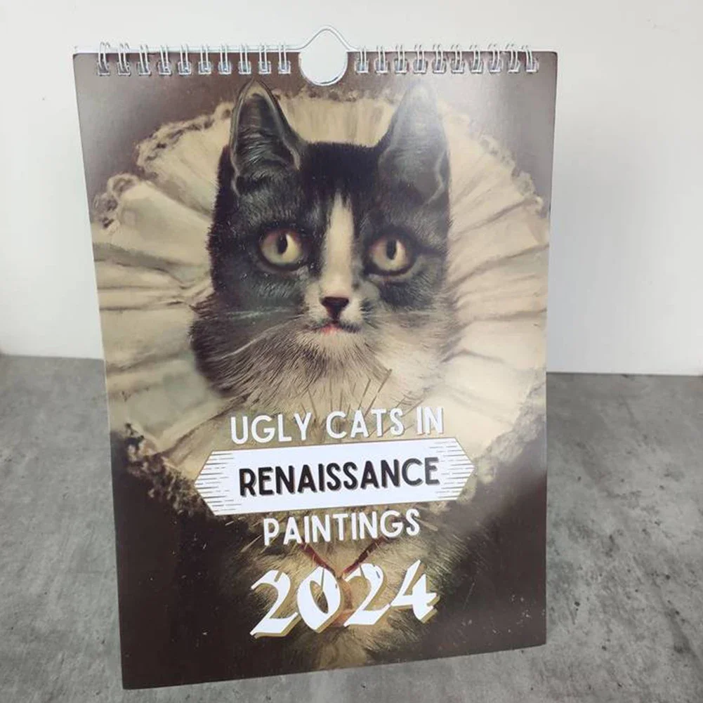 Настенный Календарь С Милыми Кошками Планировщик На 12 Месяцев 29x21 См Идеальный