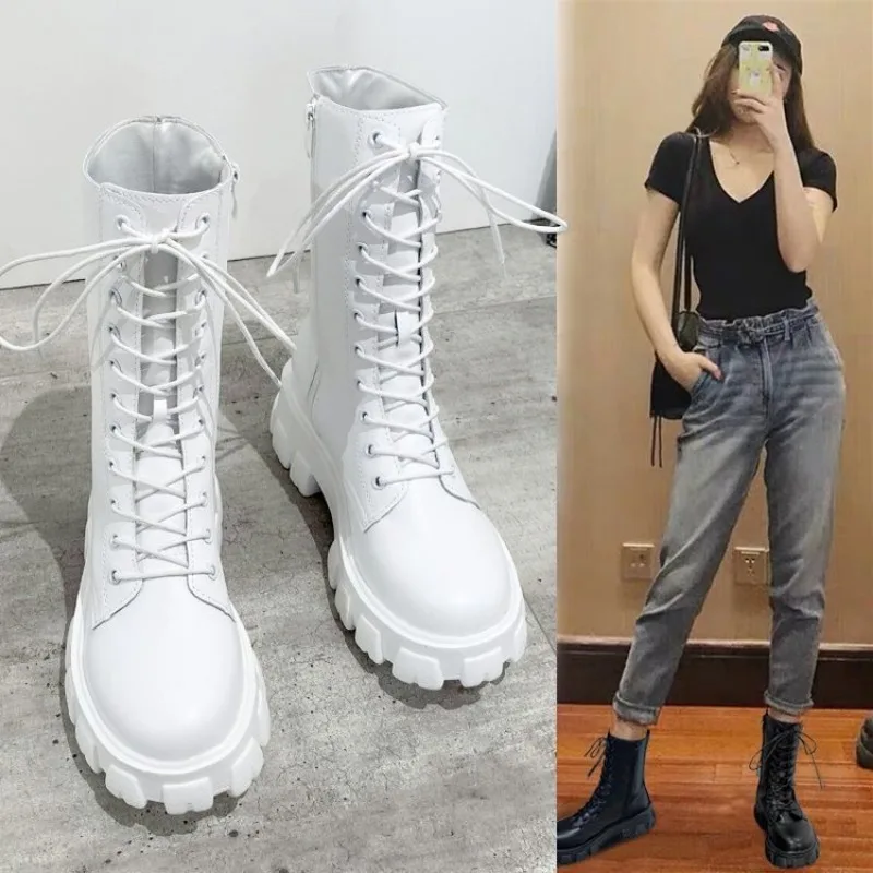 2024 утепленные зимние рыцарские ботинки женские ботильоны на квадратном каблуке