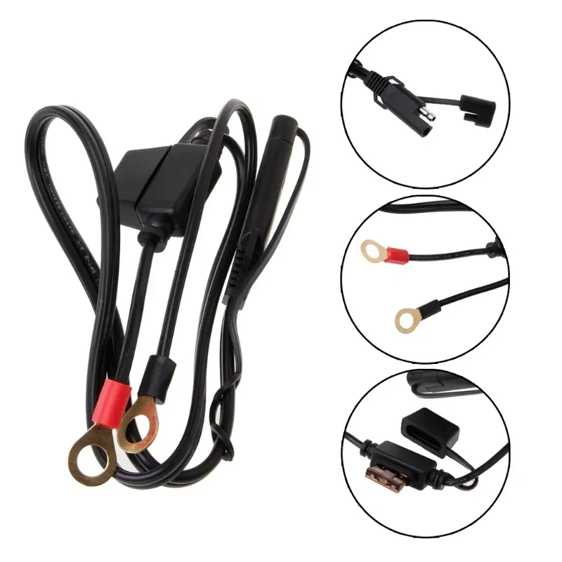 

12V Terminal To SAE Quick Disconnect Cable Motorcycle Battery Output Connector