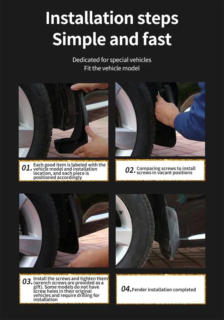 Для Subaru Forester SG MK2 2th 2003 ~ 2008 2004 Chevrolet автомобильные брызговики крыло