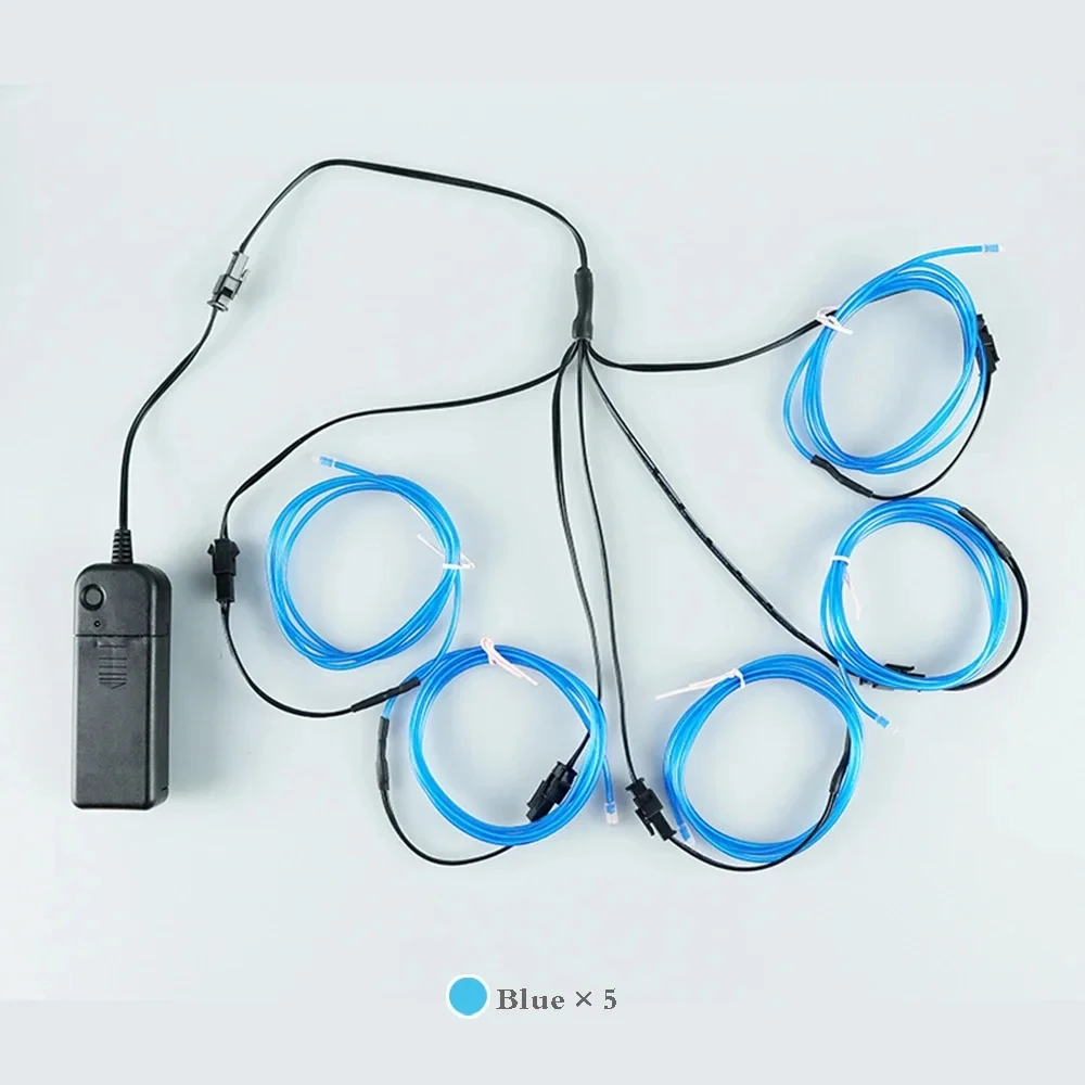 

Светодиодная гирлянда EL Wire 5 цветов 1 метр