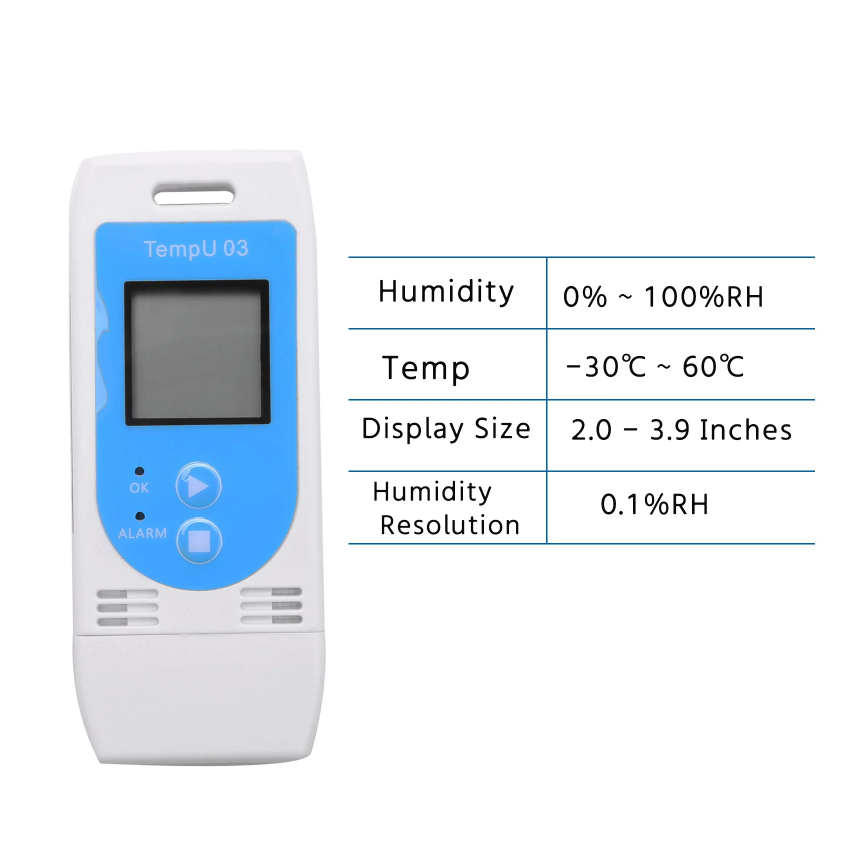 USB-регистратор данных о температуре и влажности многоразовый регистратор RH TEMP